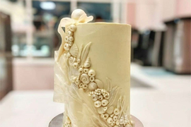 Торт в два яруса "Морской бриз"