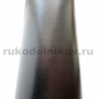 искусственная кожа Nebraska Thermo (Италия), цвет-черный NERO, размер-50х35 см
