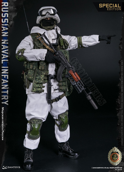 Российский боец морской пехоты (Федор Емельяненко) ФИГУРКА 1/6 RUSSIAN NAVAL INFANTRY 78070S DAMTOYS