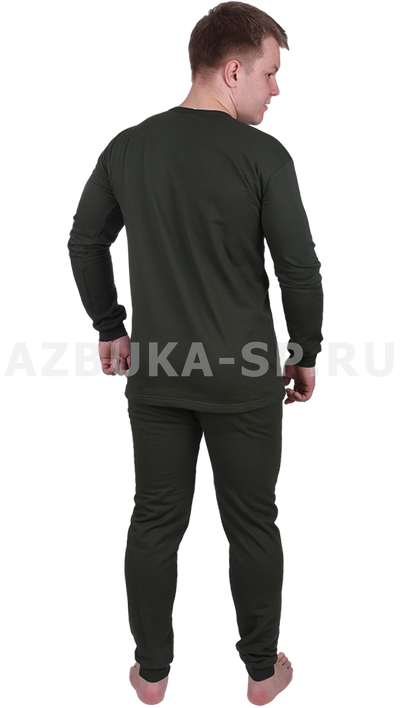 Белье нательное х/б (цв. олива)