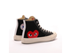 Кеды Converse Play Comme Des Garçons черные  высокие