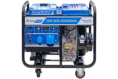 Дизель генератор 6 кВт TSS SDG 6000EHA