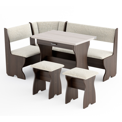 Кухонный уголок "Березка эконом белый new " (БР)