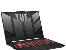 ASUS TUF Gaming A15 FA506NC-HN065 Игровой ноутбук 15.6", AMD Ryzen 5 7535HS, RAM 16 ГБ, NVIDIA GeForce RTX 3050 для ноутбуков (4 Гб), Без системы, (TUF Gaming A15 FA506NC-HN065), черный