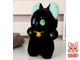 Черный котенок с бубенчиком