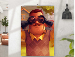 Перекидной календарь Привет Сосед/ Hello Neighbor №17