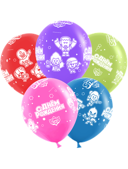 Brawl Stars, С Днем Рождения (Бравл Старс) (1шт)