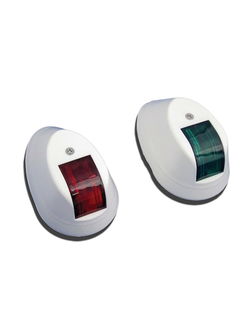 Огни бортовые 55х90 мм, белый корпус