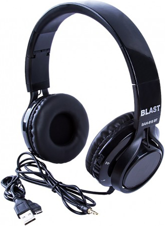 Накладные Bluetooth наушники Blast BAH-815BT (черный)