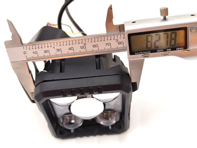 Билед модули Aozoom Y30-2 внешние (прямоугольные), 12V, 32W/64W, универсальное крепление (комплект, 2шт)