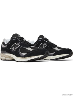 New Balance 2002R Protection Pack Black Grey Мужские (41-45)