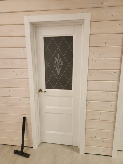 Честер  эмаль остекленная белая