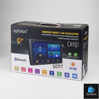 Автомагнитола 2 Din с сенсорным экраном Eplutus CA 901 на базе Android 12, 50Wx4, 2ГБ+32ГБ, Wi-Fi, BT 5.0, 9", 1280х720