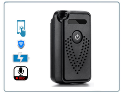 DE/AR1 Wi-Fi аудио диктофон, встроенный регистратор, доступ с мобильного (CamSC Pro), Непрерывная запись - режим - 6-7 часов. Режим А - 14 дней, Режим В до 20 дней.