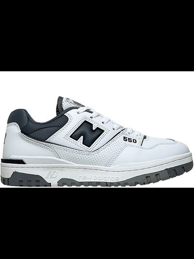 New Balance 550 Black Grey Sea Salt