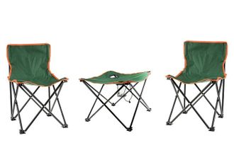 Комплект туристической мебели Ringo, складной: стол+2 стула 130872