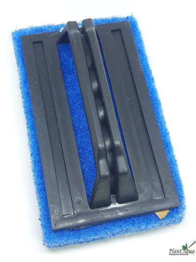 Скребок ручной с губкой 9х14