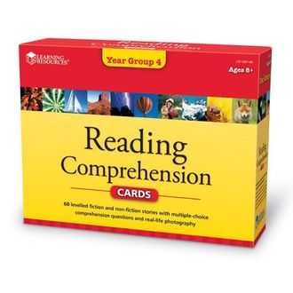 Reading Comprehension Cards Year Group 4