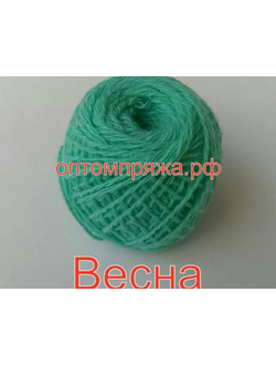 Акрил в клубках 40-45 гр. Цвет Весна. Цена за упаковку (в упаковке 10 клубков) 185 рублей.