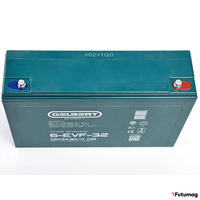 Тяговый аккумулятор Gelbert 6-EVF-32 (12V34.6A/H C5)