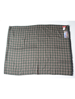 Зеленый шарф платок из мохера и хлопка Vizio Италия F 2 фото