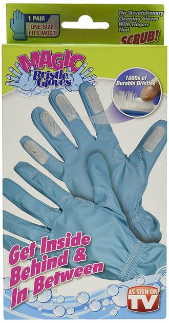 Перчатки-щетка Magic Bristle Gloves оптом