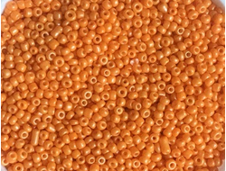 Бисер Китайский №12-50 оранжевый, 50 грамм