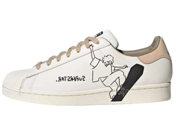 Adidas Superstar Skate Print Cream