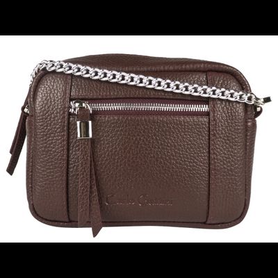 Кожаная сумка Pilati burgundy (арт. 7014-09)