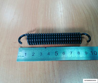 Пружина стяжная задних тормозных колодок ВАЗ-2101  верх. (цена за 10 шт.), 2101-3502035