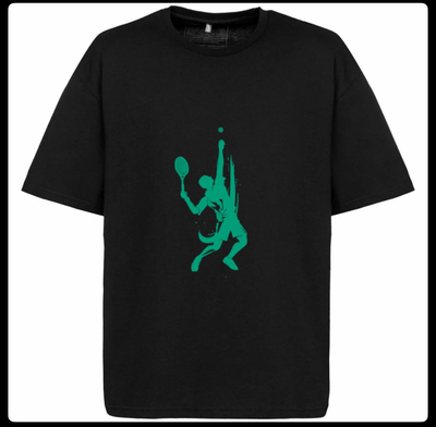 Футболка повседневная черная