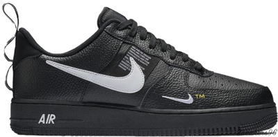Nike Air Force 1 '07 LV8 Utility Black/Tour Yellow Унисекс  (40-45)