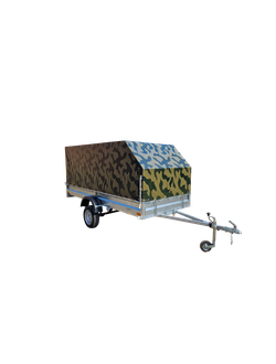 3.5х1.5, R13 Автомобильный легковой прицеп KOiRA 3.5 тент камуфляж