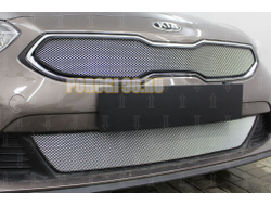 Защита радиатора KIA Ceed III 2018- chrome верх