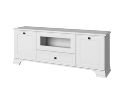 Гостиная ТИФФАНИ - 09 TIFFANY Тумба RTV 1V2D1S Белый