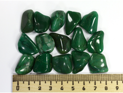 Жадеит, галтовка в ассортименте, ЮАР (20-30 мм, 3-4 г) №13098