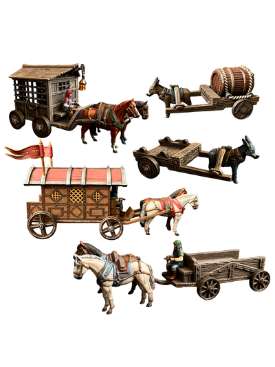 Кареты и телеги