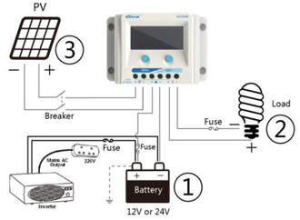 Контроллер заряда EP VS4548AU (фото 4)
