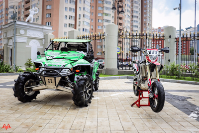 Наклейки на Forsage Baltmotors Geon Dakar, Stels Enduro, CRF, Asiawing LX450 NC250