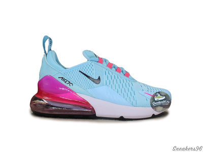 Nike Air Max 270 Розово-бирюзовые Женские (36-40)