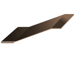 Начальная (стартовая) планка для металлического сайдинга 10x20х0.45 мм.