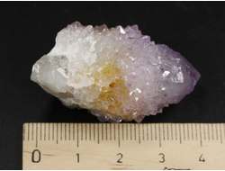 Кварц кактусовый, аметистовый, ЮАР (42*23*23 мм, 23 г) №37857