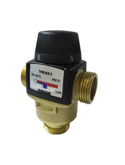 Термостатический смесительный клапан "VIEIR" 1" (Температурный диапазон от 20° до 45°С) VR201A