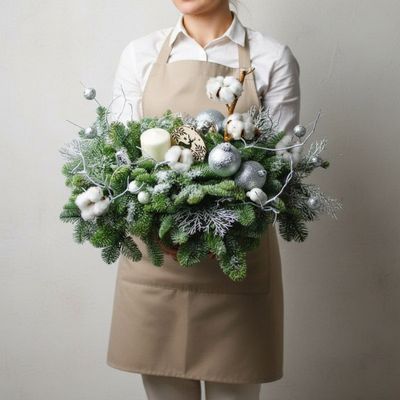 Новогодняя композиция № 1107