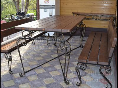 Столы, стулья, скамейки из дерева