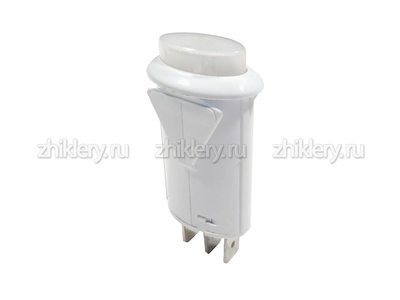 Выключатель кнопочный GEFEST ВКН-511-11, для ТЭНа (белая)