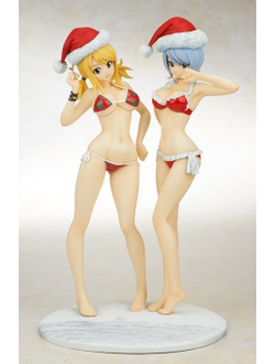 Фигурки 1/7 Люси Хартфилия и Юкино Агрия (Lucy Heartfilia и Yukino Aguria Christmas Limited Set)