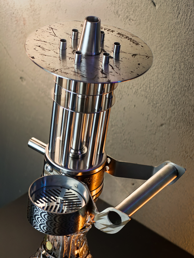 MICROGUN HOOKAH SILVER