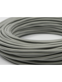 Провод декоративный ПДК 2*0,75 серый