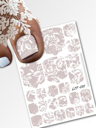 Мини пленки для педикюра LIT-071